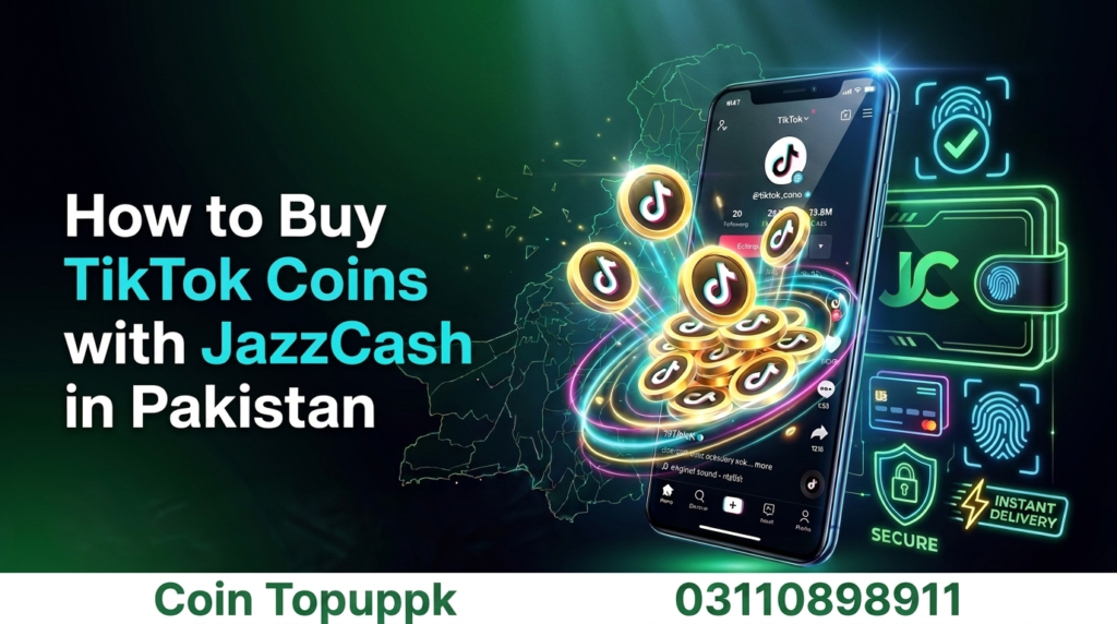 how to buy tiktok coins with jazzcash